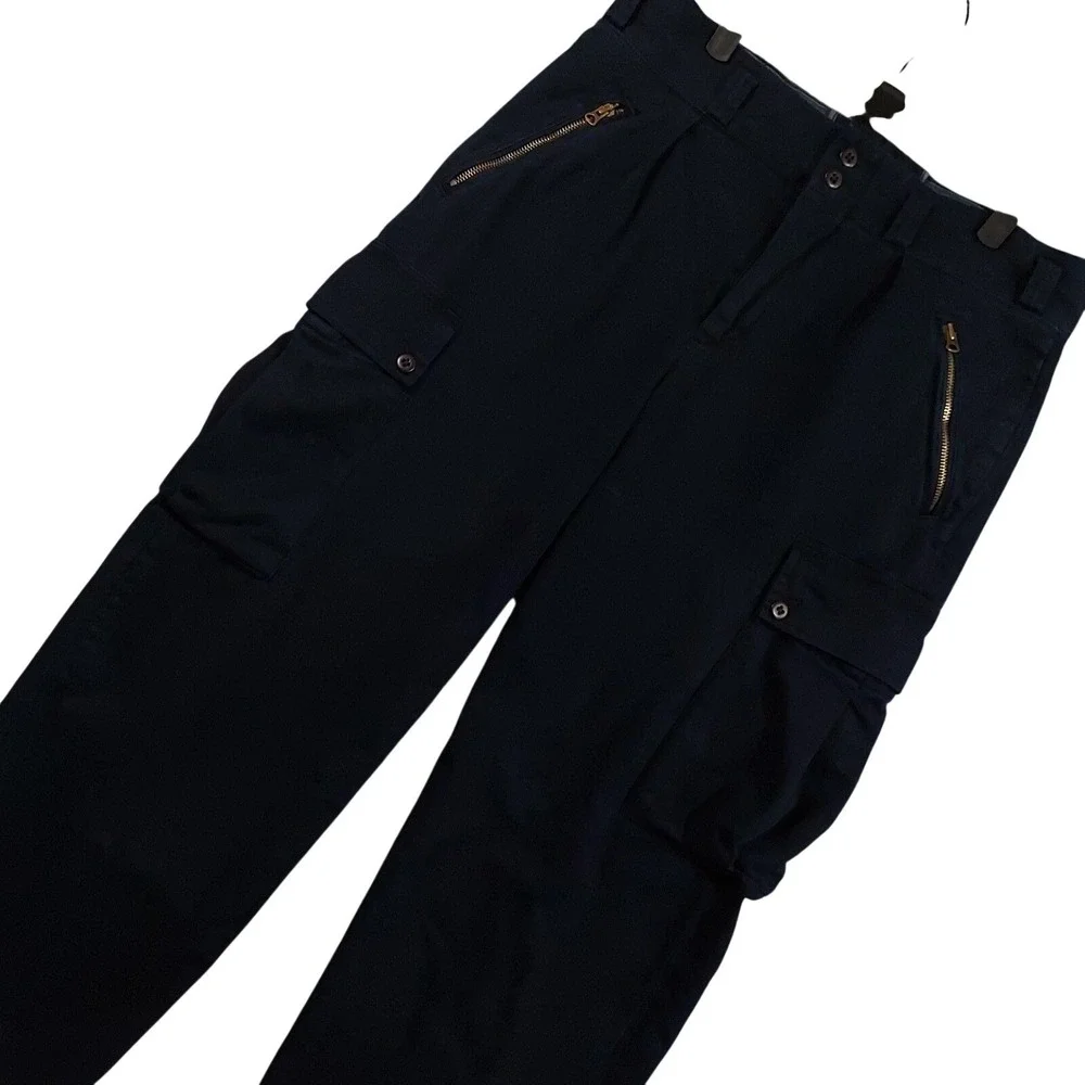 Vintage Polo Ralph Lauren Pants Mens 34x30 Blue Cargo Tactical Relaxed Military